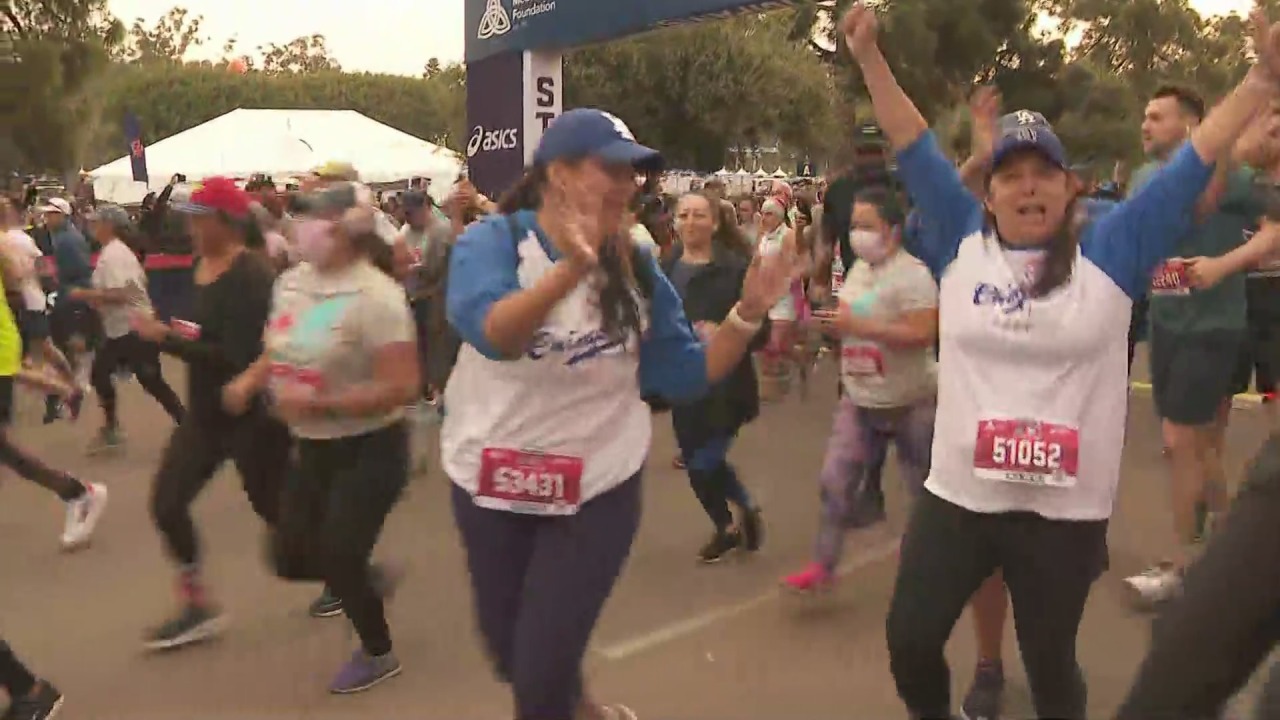 Runners take part in L.A. Big 5K ahead of Sunday’s marathon