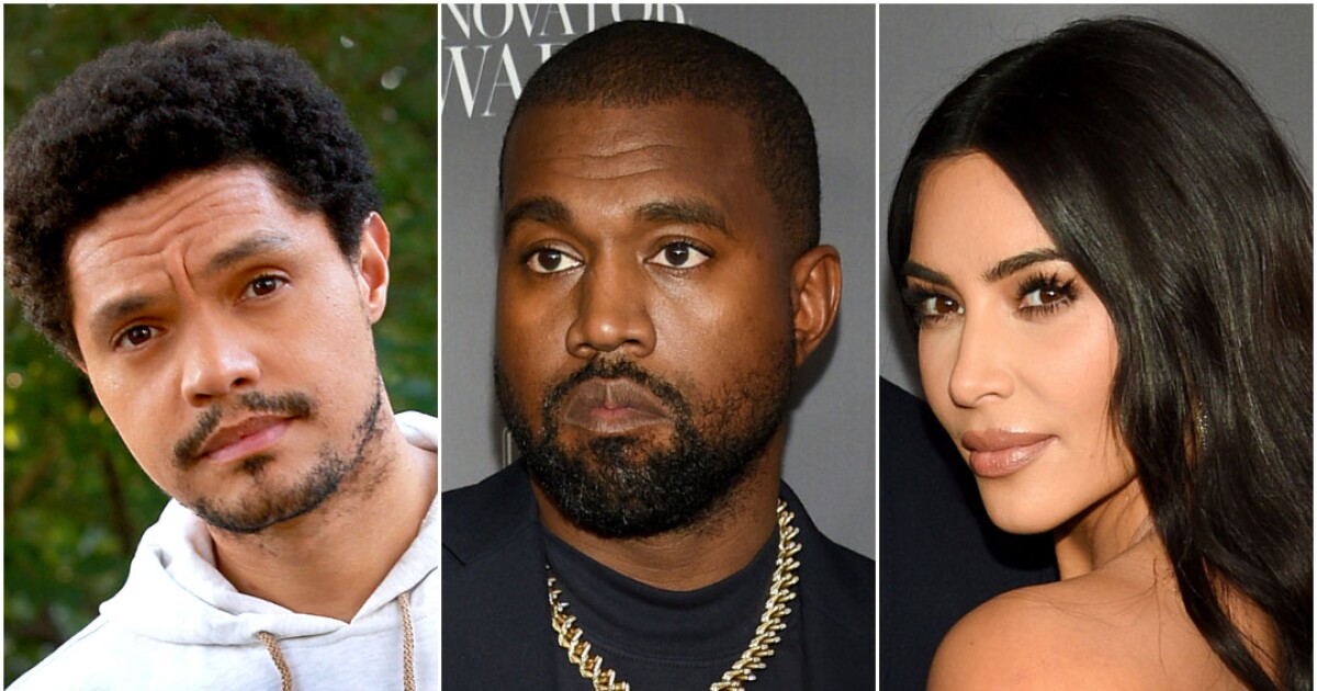 Kanye West insults Trevor Noah after host likens harassment of Kim Kardashian to abuse