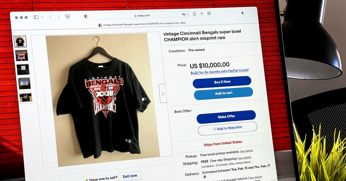 The bizarre economy of Super Bowl merchandise: What happens to the losing team’s ‘champion’ apparel?