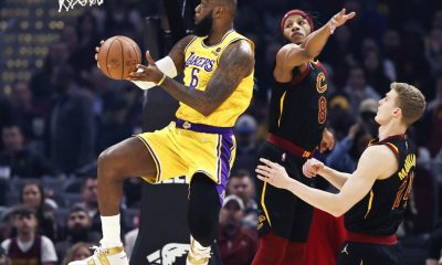 LeBron James has triple-double, monster dunk in Lakers’ win over Cavaliers