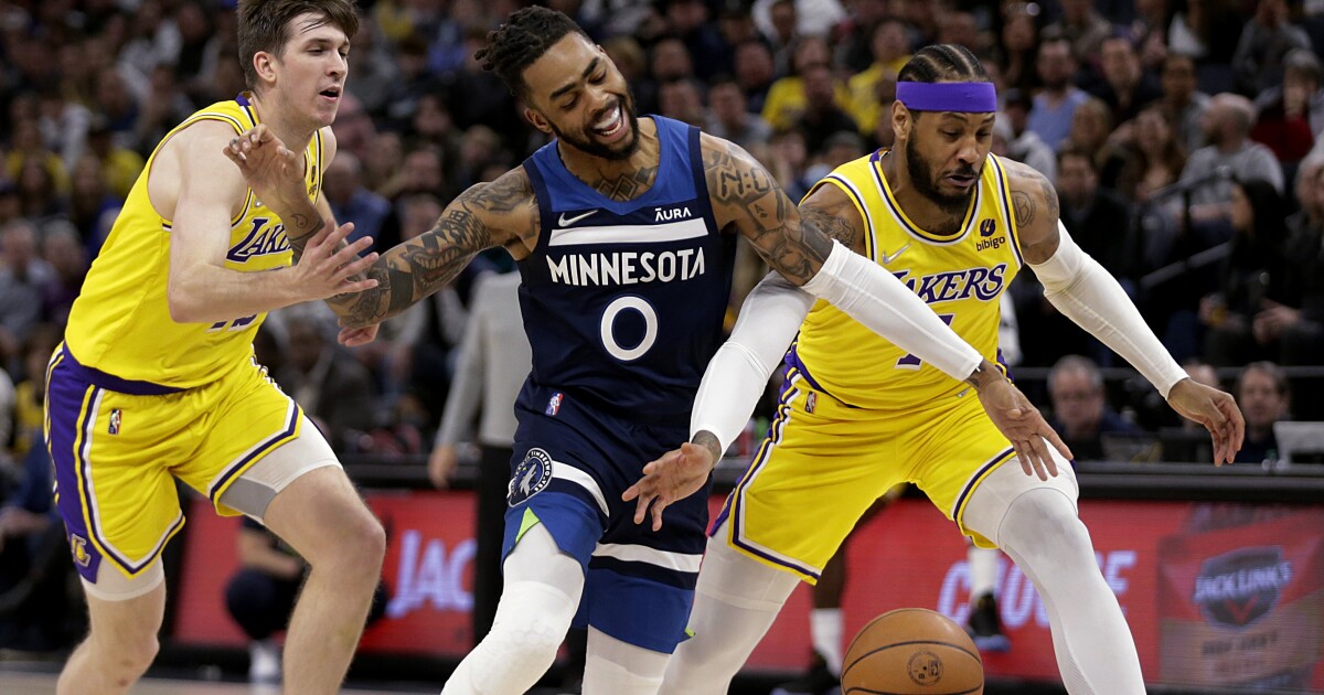 Nothing goes right for Lakers, again, as they fall to Timberwolves