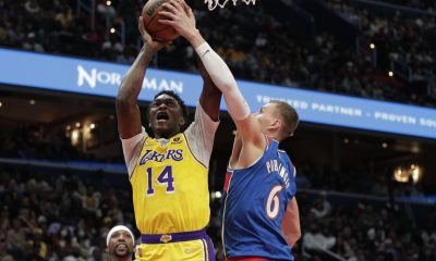 Lakers new starter Stanley Johnson’s inspired play a silver lining in loss