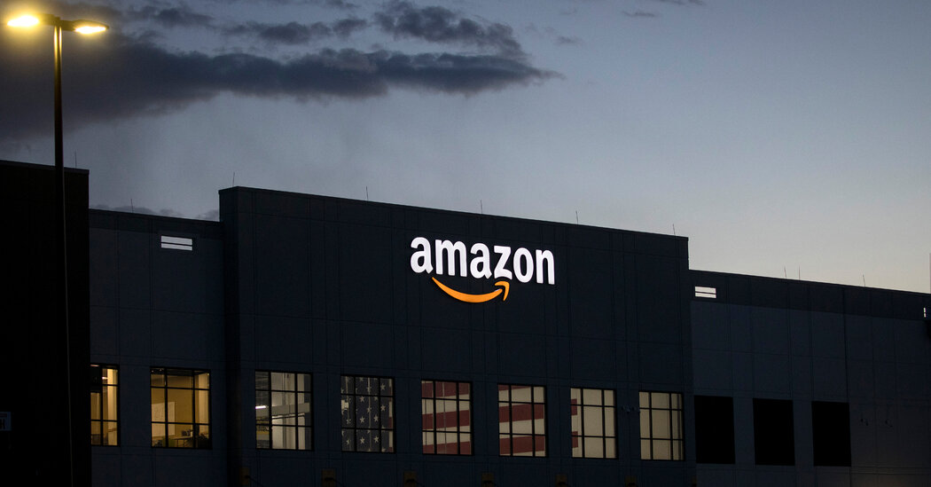 N.L.R.B. sues Amazon over labor practices at a Staten Island facility.