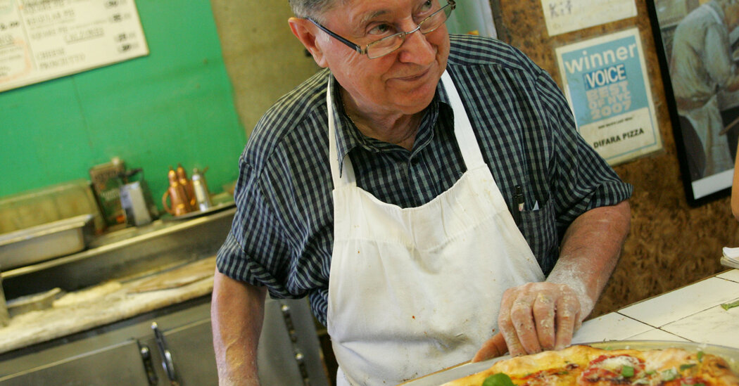 One Pizza at a Time, He Defined the New York Slice