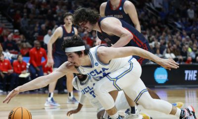 UCLA’s Jaime Jaquez Jr. completes practice drills, expected to play vs. North Carolina