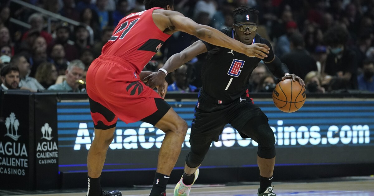 Clippers’ potential tying three-pointer blocked in loss to Raptors