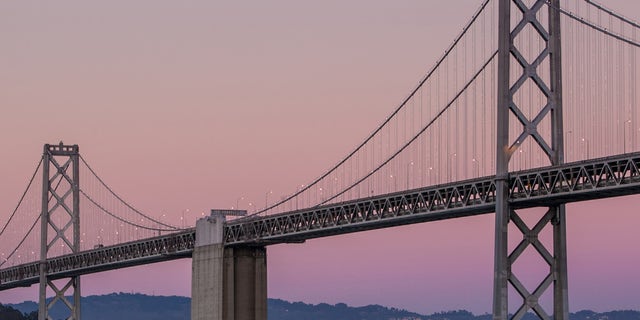 The western span of the Bay Bridge on Sept. 20, 2013, in San Francisco, California. (George Rose/Getty Images)