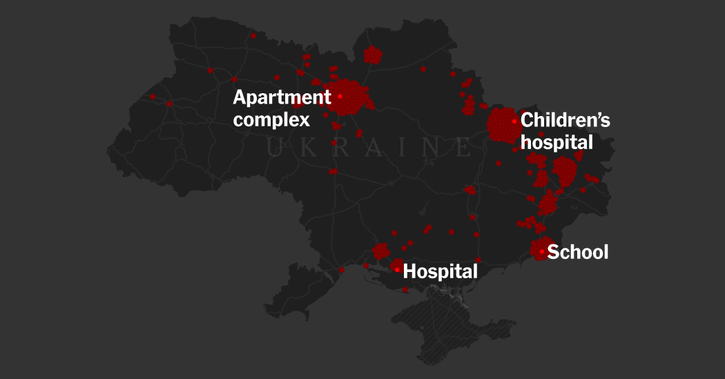 Russia’s Attacks on Civilian Targets Have Obliterated Everyday Life in Ukraine