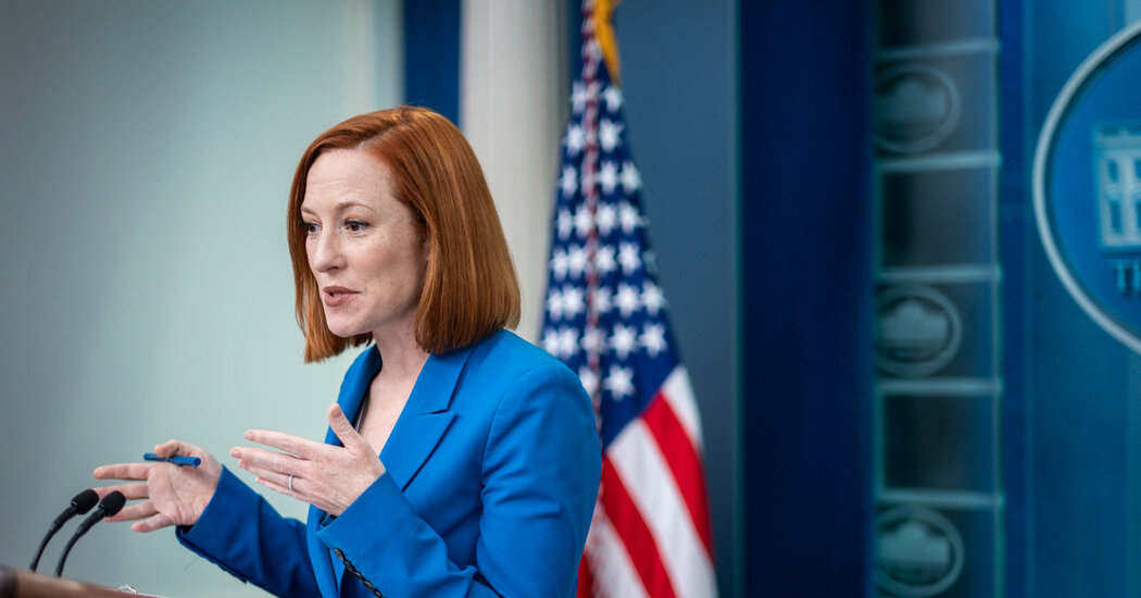 Jen Psaki is said to be in talks to join MSNBC.