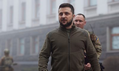 Refuse to cooperate with the Kremlin’s war, Zelensky tells Ukrainians and Russians.