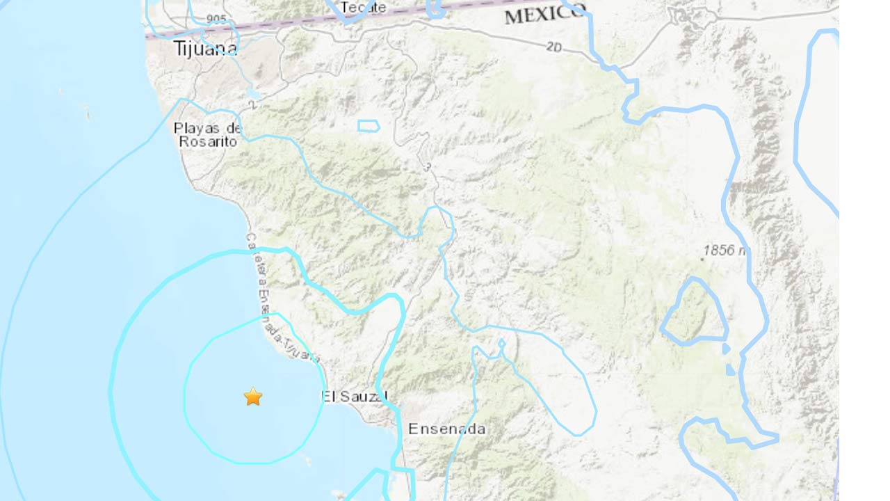 4.6-magnitude quake strikes near Ensenada, felt in San Diego