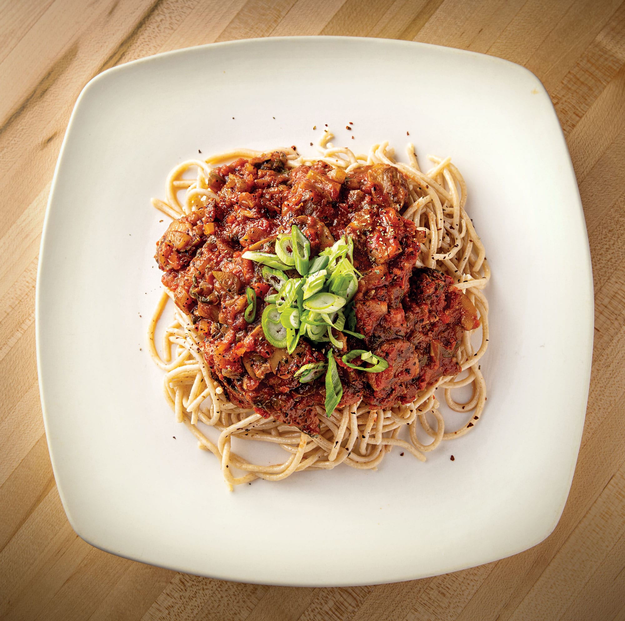 plant-based Kamut spaghetti from The Food Architect