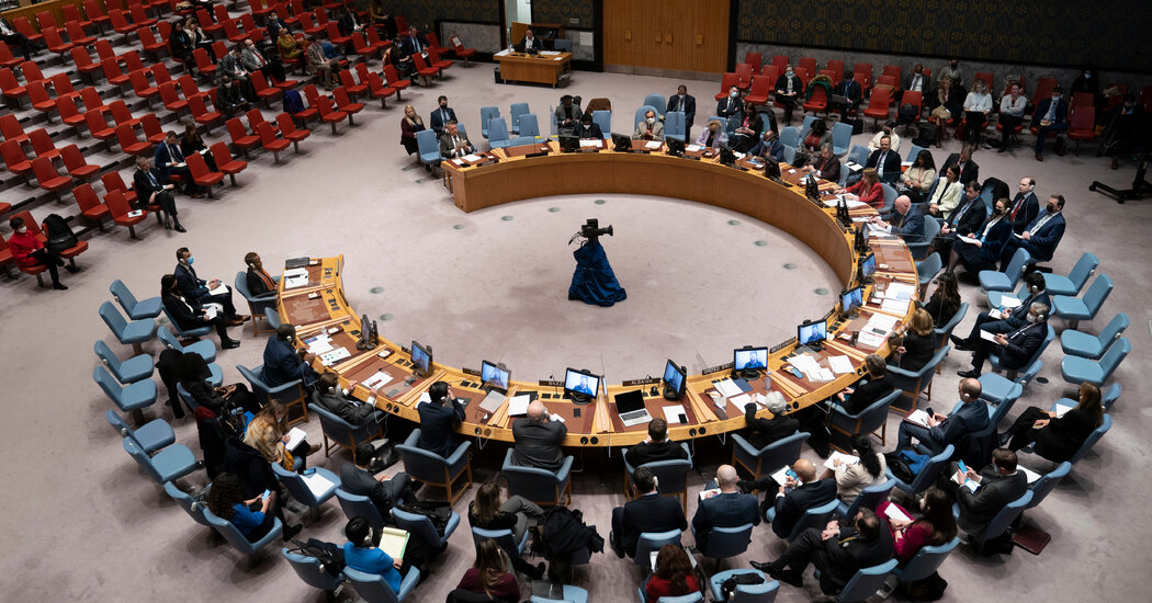 The U.N. Security Council meets as Ukraine accuses Russia of atrocities.