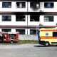 Fire and smoke at a Covid ward in Greece kill one and injure at least two others.