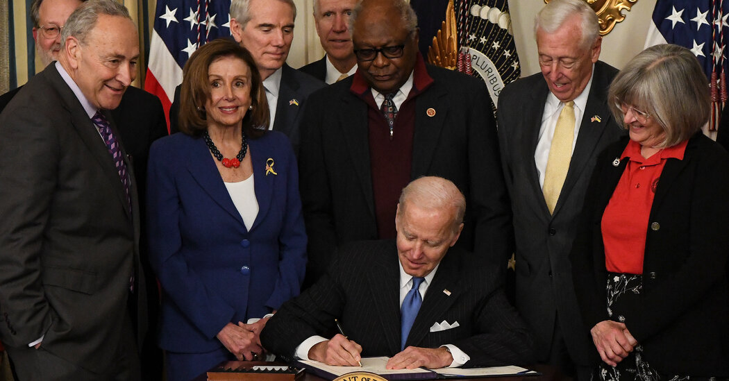 Nancy Pelosi, the House speaker, tests positive for the coronavirus.