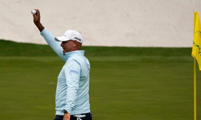 With Son as Caddie, Stewart Cink Gets a Hole in One