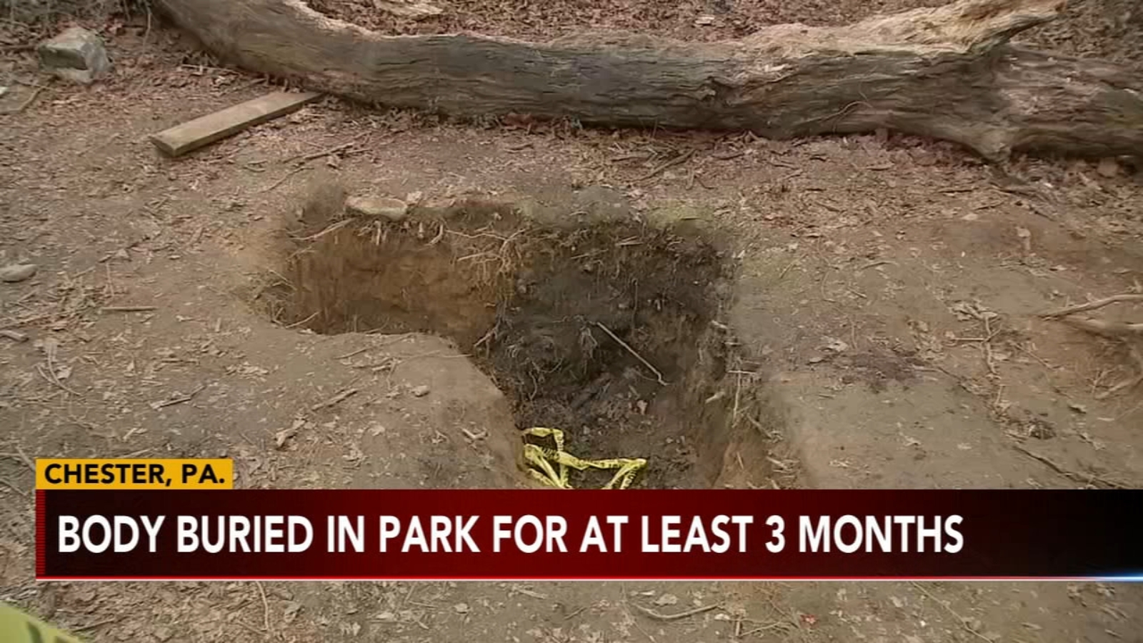 Officials: Body buried in Chester, Pa. park for at least 3 months
