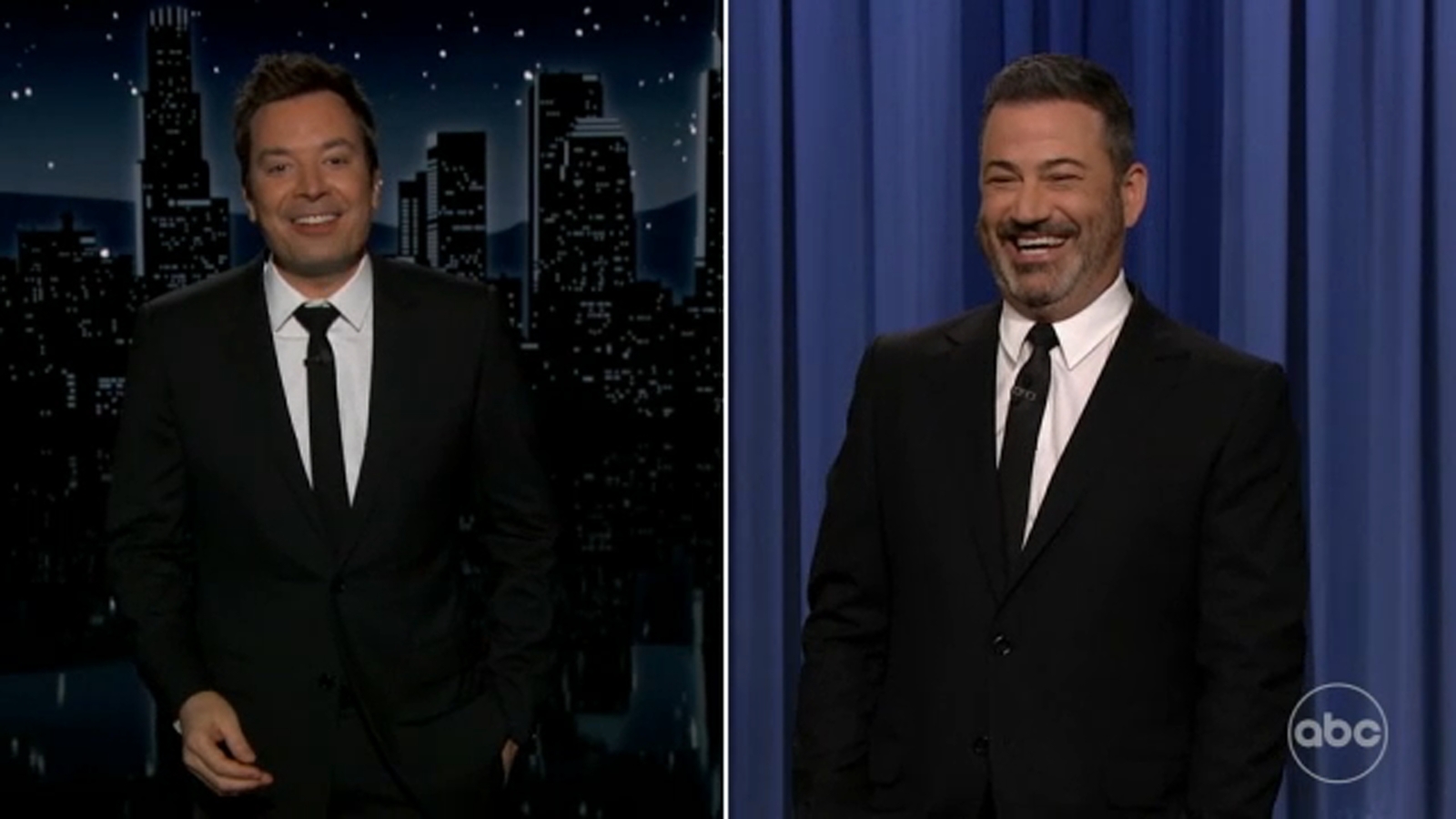 Jimmy Kimmel and Jimmy Fallon pull epic April Fools’ prank and switch shows for the night