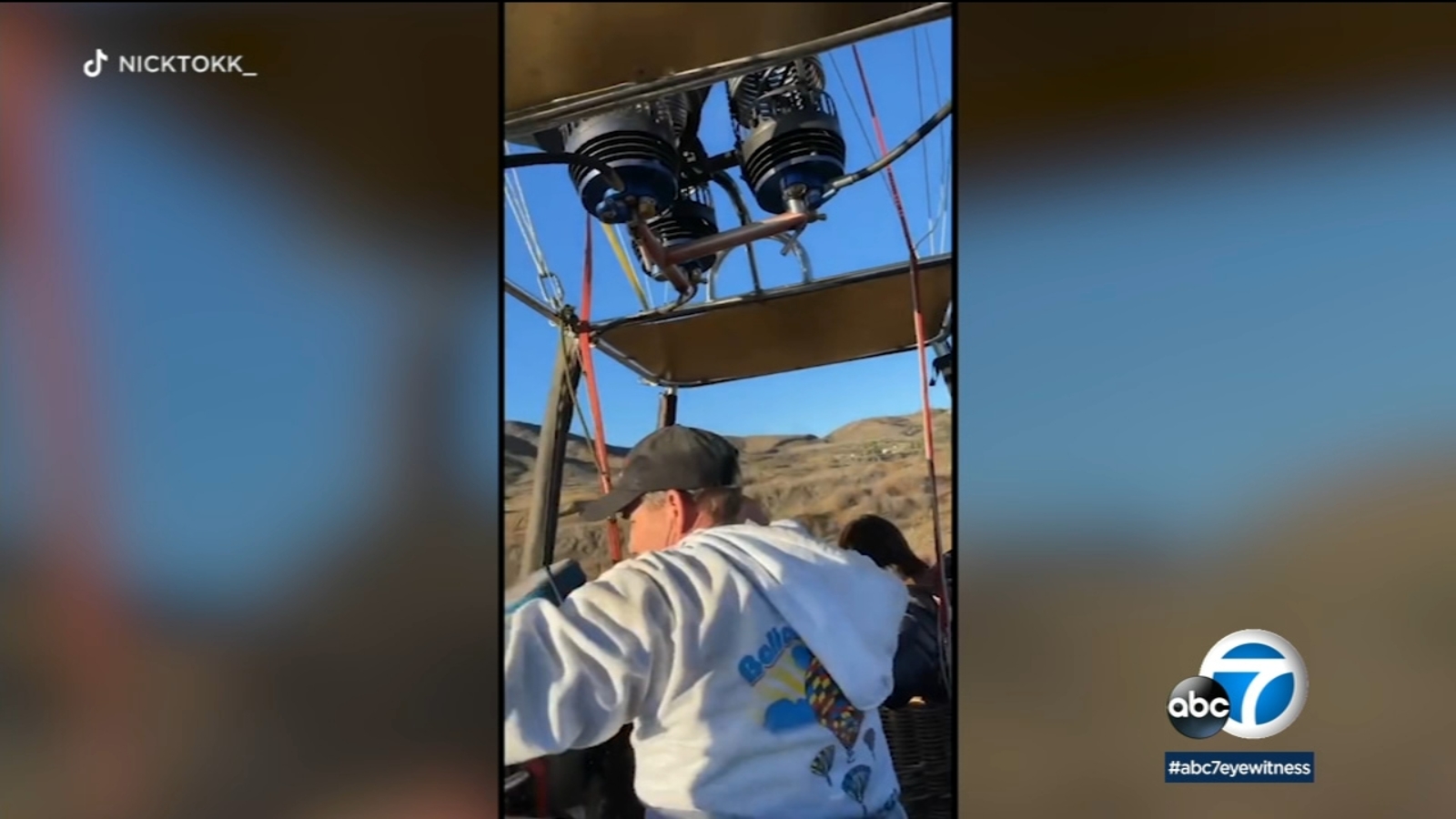 California hot air balloon ride turns into nightmare for passengers: Video