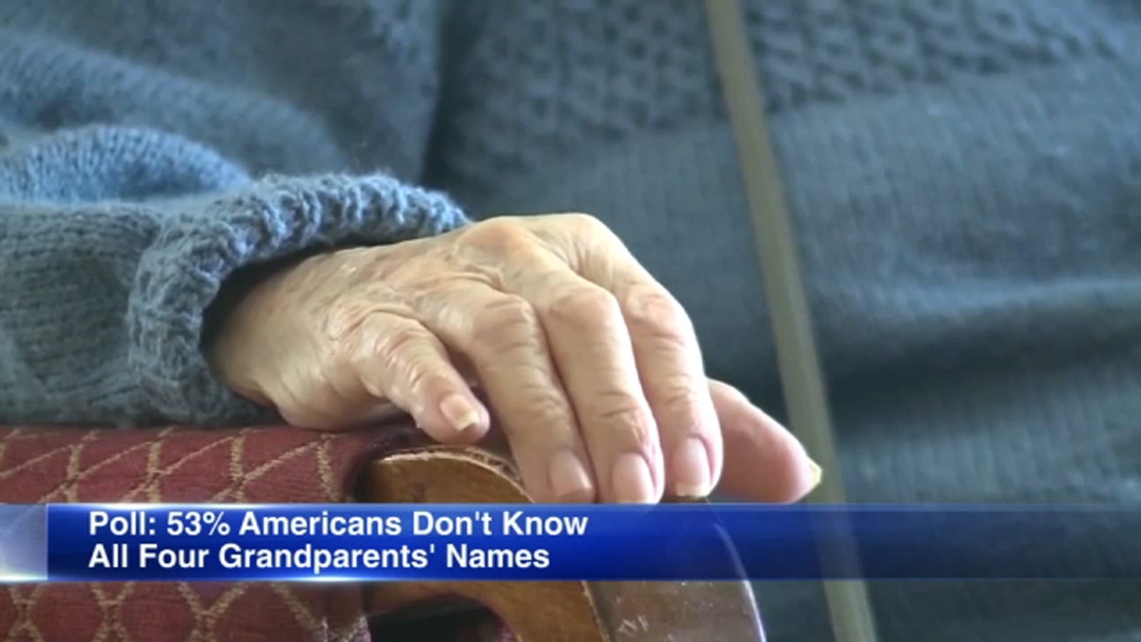 More than half of Americans don’t know all 4 grandparents’ names, poll shows