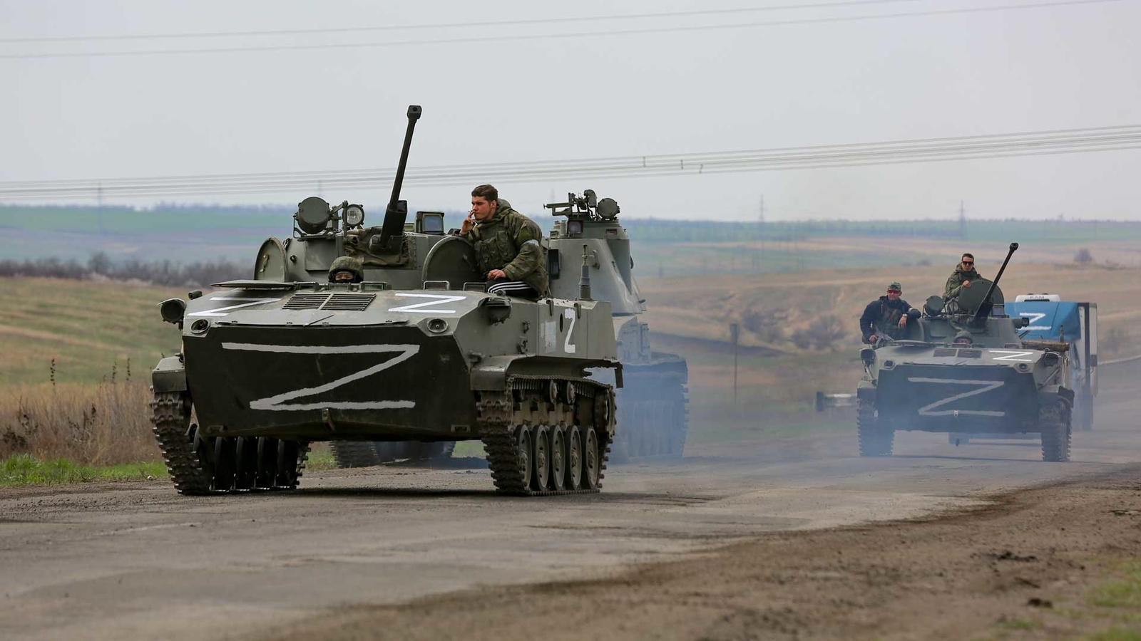 Russia forces attacking along broad east front, Ukraine says