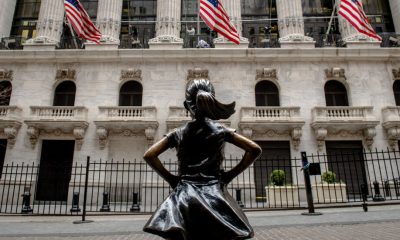 New York Lets ‘Fearless Girl’ Hold Her Ground, for Now