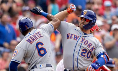 Mets Build a Big Lead and then Hang On for Win Over Phillies