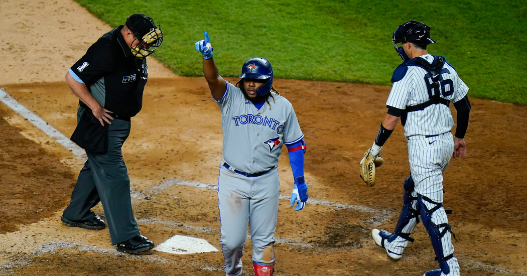 Guerrero’s Three Homers Power Blue Jays Past Yankees