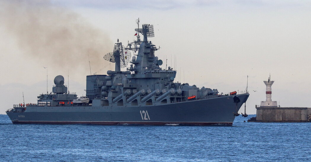 A Russian warship is ‘seriously damaged’ in the Black Sea. Conflicting explanations emerge.