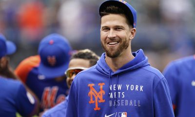 Mets ace Jacob deGrom has shoulder tightness, status uncertain