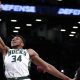 Giannis Antetokounmpo becomes Bucks’ scoring leader in OT win over Nets