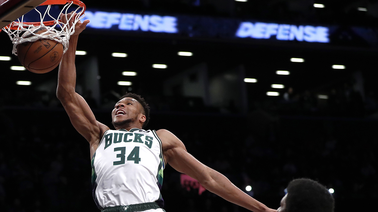 Giannis Antetokounmpo becomes Bucks’ scoring leader in OT win over Nets