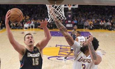 Nikola Jokic gets 38, leads Nuggets past LeBron James-less Lakers