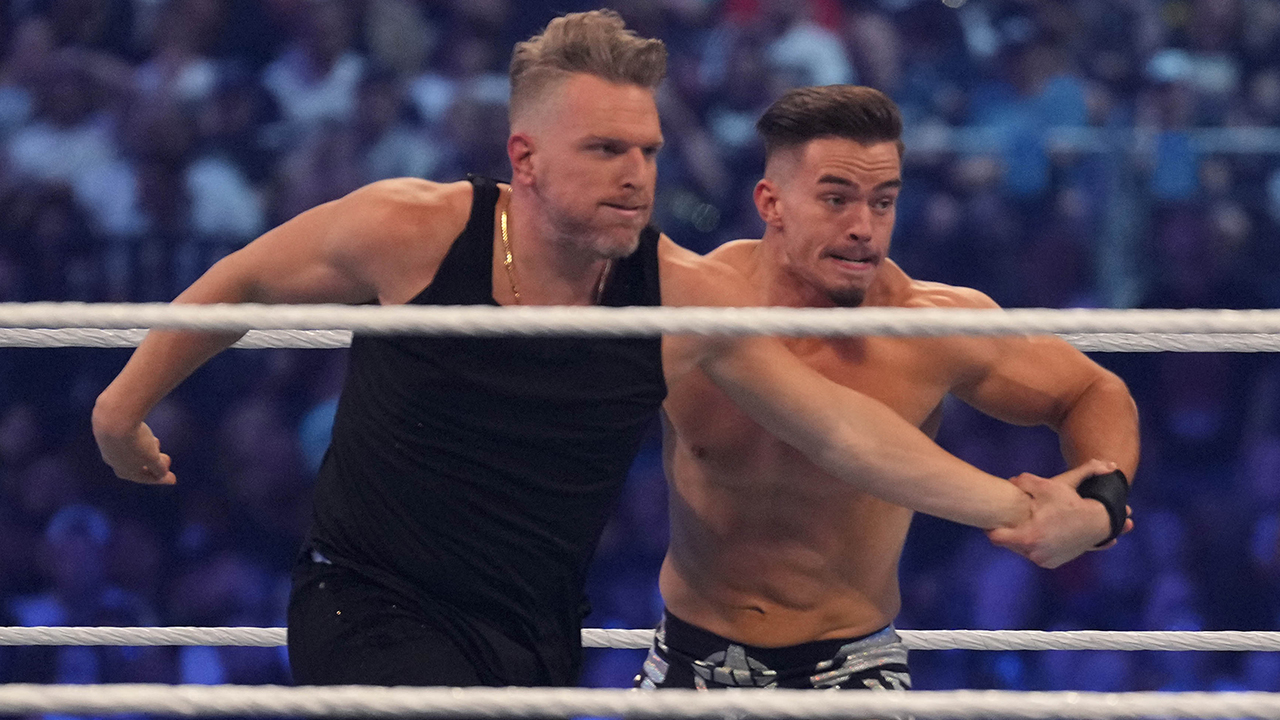 Pat McAfee steals show at WrestleMania, takes stunner from Steve Austin