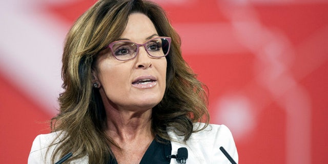 Former President Donald Trump endorsed Sarah Palin for Congress on Sunday night, calling the former candidate for vice president "tough and smart," adding she will "never back down." (AP Photo/Cliff Owen, File)