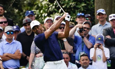 Tiger Woods’ Masters practice round draws massive crowds