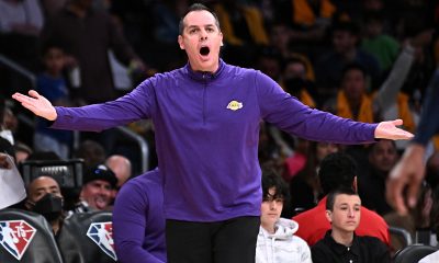 Lakers coach Frank Vogel on hearing outside noise about his job security: ‘It’s not easy to shut it out’