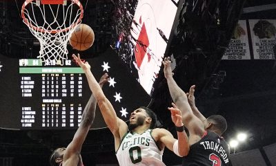 Celtics rout Bulls for 50th win, close in on No. 2 spot in East