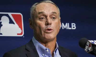 Rob Manfred gifts players headphones as lockout peace offering