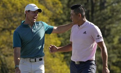 Masters 2022: Both Rory McIlroy and Collin Morikawa hole-out on 18 from the same bunker