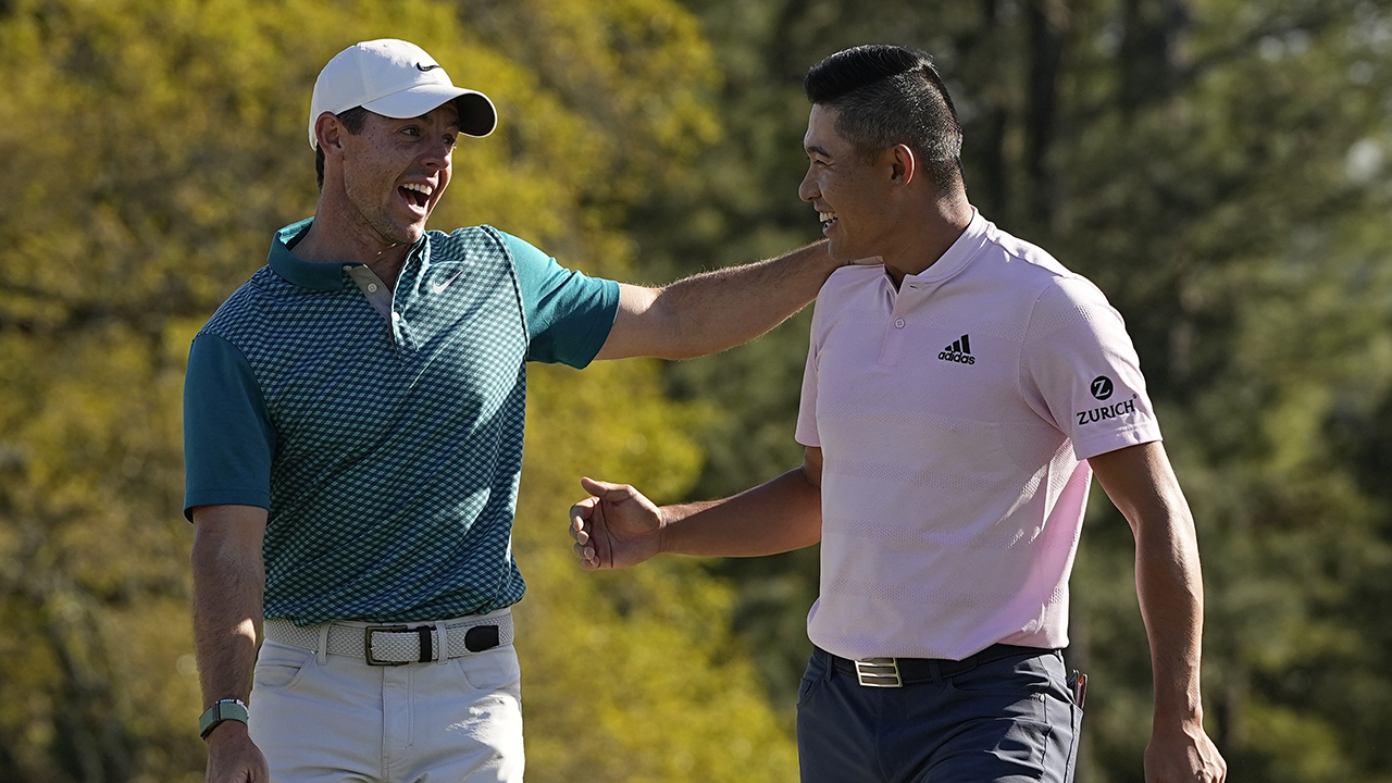 Masters 2022: Both Rory McIlroy and Collin Morikawa hole-out on 18 from the same bunker