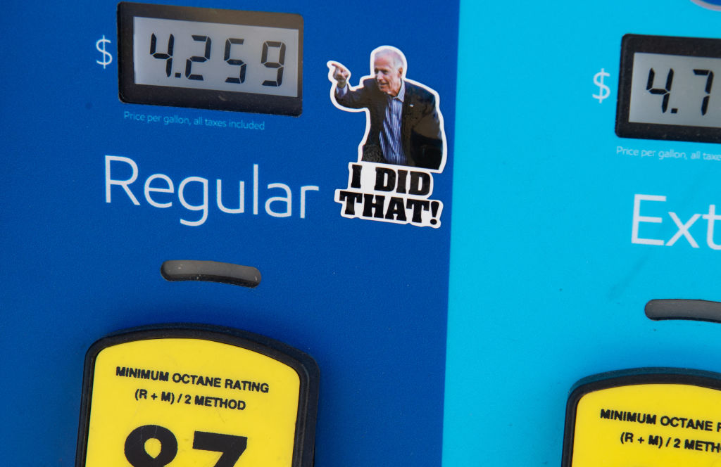 Pennsylvania man arrested, charged after slapping Biden ‘I Did That’ stickers on gas pumps