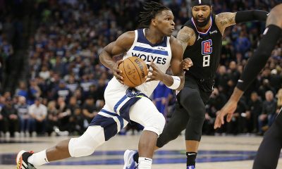 Anthony Edwards, D’Angelo Russell carry Wolves past Clippers in play-in game