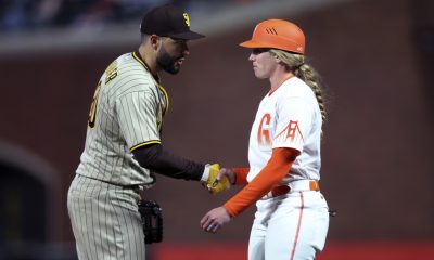 San Francisco Giants’ Alyssa Nakken becomes 1st MLB female coach on field