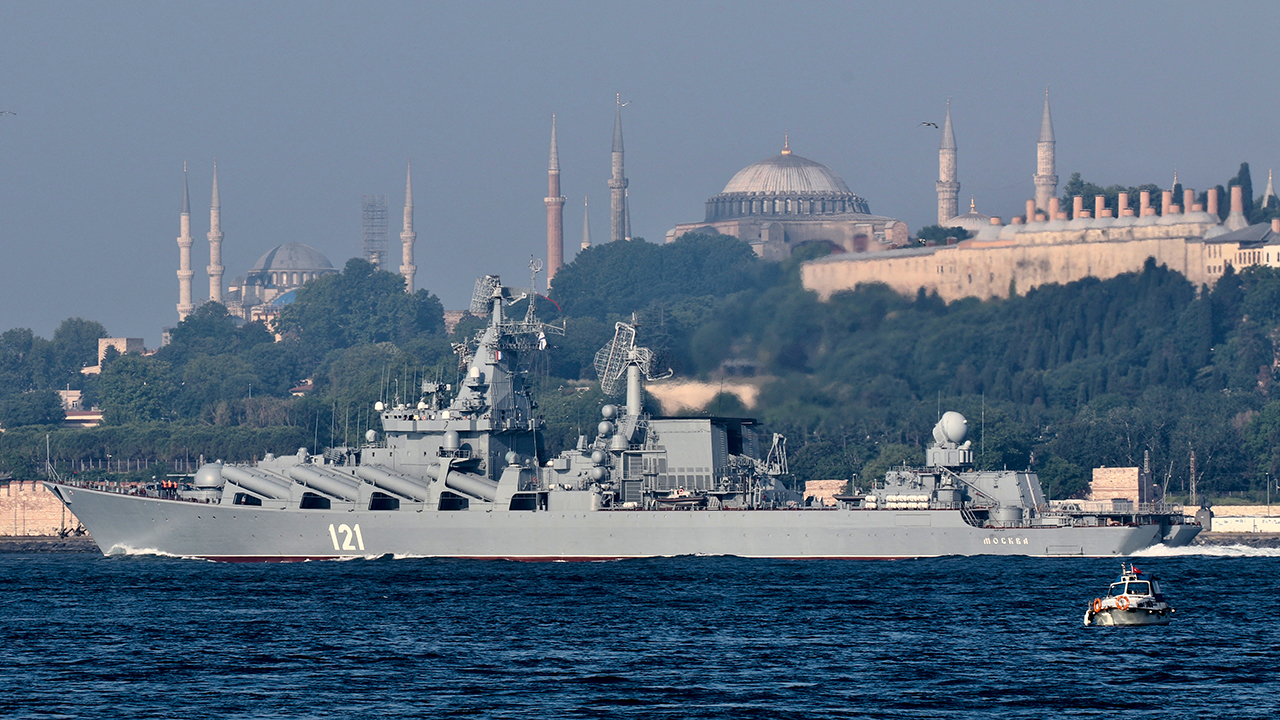 Russian warship seriously damaged in Black Sea