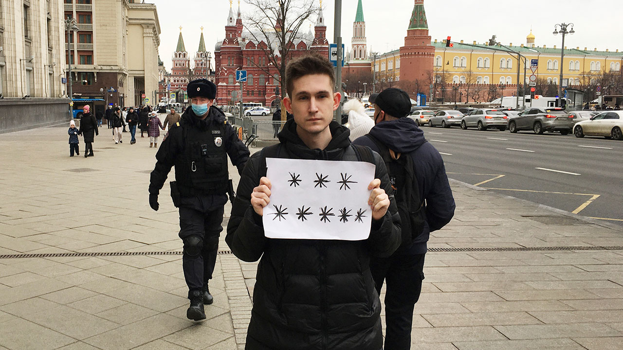 Kremlin crackdown silences war protests, from benign to bold