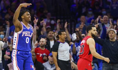 Tyrese Maxey breaks out for 38 points, 76ers beat Raptors in Game 1