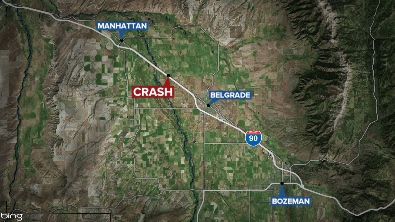 A man died in a crash Gallatin County on Saturday, April 16, 2022.
