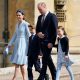 William and Kate lead royals at Easter service; queen absent