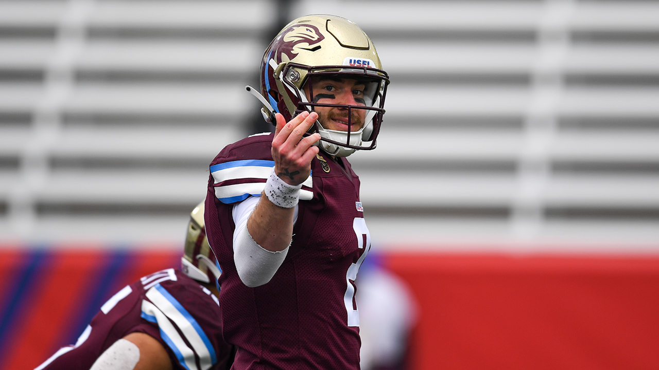 USFL’s Shea Patterson honors Dwayne Haskins during debut